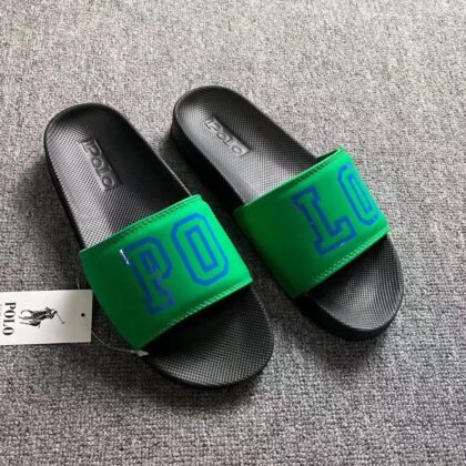 New Premium Quality Polo Slipper  Green Color
