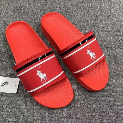 Premium Quality Polo Slipper red
