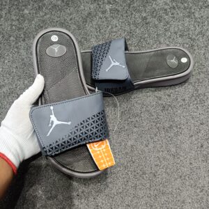 Nike Side Air Jordan Slipper for men black  ash