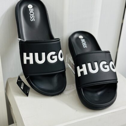 Hugo Boss Slipper for men -Black