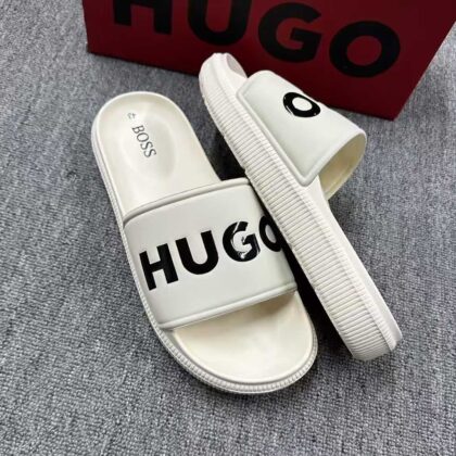 Hugo Boss Slipper for men -OFFWHITE