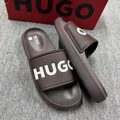 Hugo Boss Slipper for men -Meroon